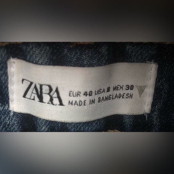 A Zara Jeans pant in excellent condition, size 30 USA - Picture 4 of 4